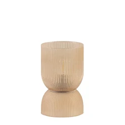 Clearance Straluma Kleine Phoebe tafellamp peach op batterijen Light and Living