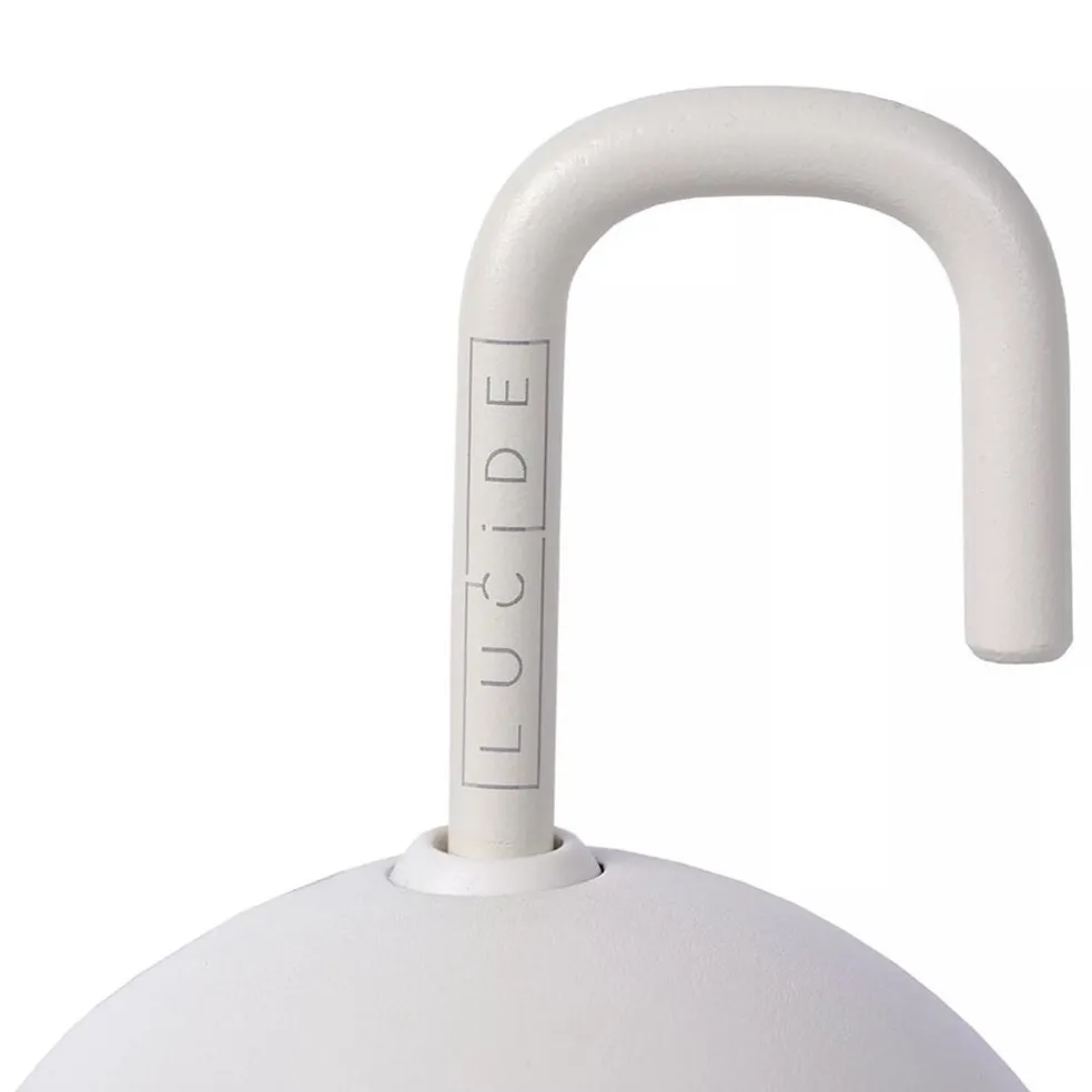 Flash Sale Straluma Kleine ronde buitenlamp met USB wit