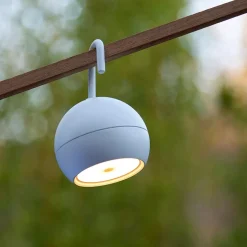 Flash Sale Straluma Kleine ronde buitenlamp met USB wit