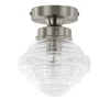 Online Straluma Kleine stalen plafondlamp glas helder