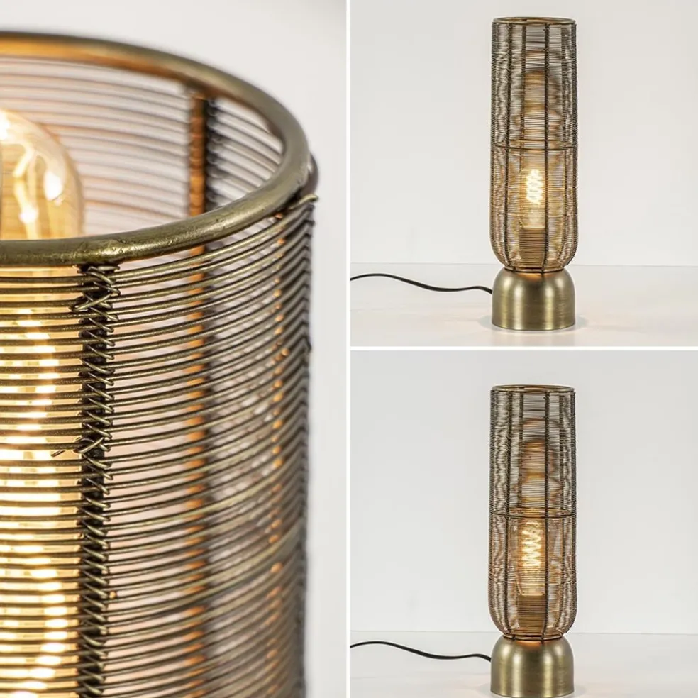 Outlet Straluma Kleine tafellamp Lezuza antiek brons