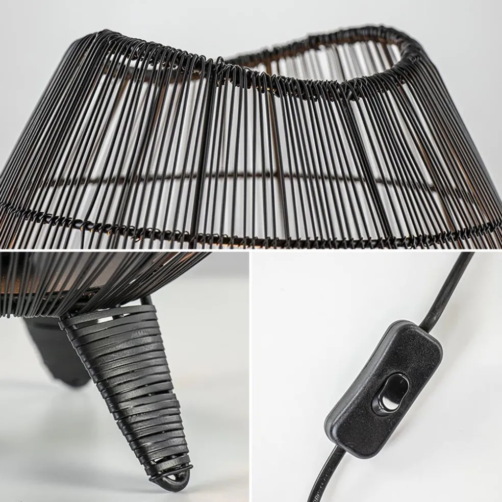 Store Straluma Kleine tafellamp Yumi mat zwart