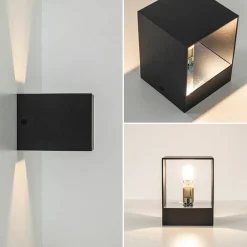 Cheap Straluma Kleine wandlamp up+down G9 zwart