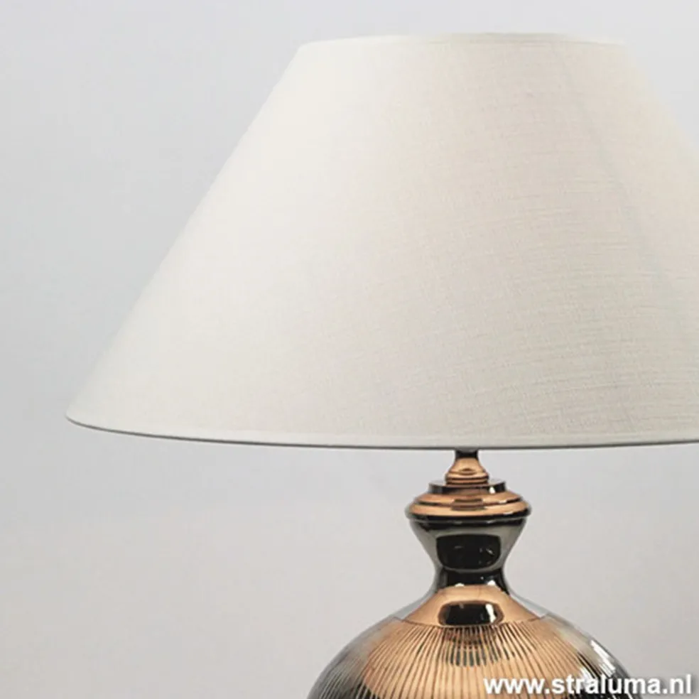 Online Straluma Lampenkap 55 cm gebroken wit Lugano