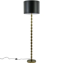 Flash Sale Straluma Lampenkap cilinder zwart met witte binnenzijde