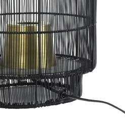 Outlet Straluma L&L tafellamp Gruaro zwart draad