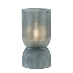 Best Sale Straluma L&L tafellamp op batterijen Phoebe blauw-grijs groot