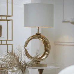 Sale Straluma Lampvoet light gold glossy metaal