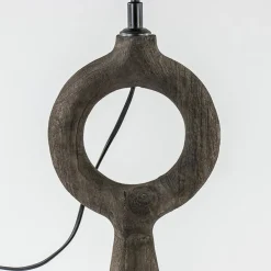 Hot Straluma Lampvoet Sabuli hout donker bruin excl. kap