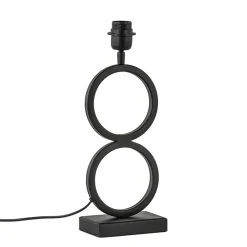 Cheap Straluma Lampvoet Stelios mat zwart exclusief kap