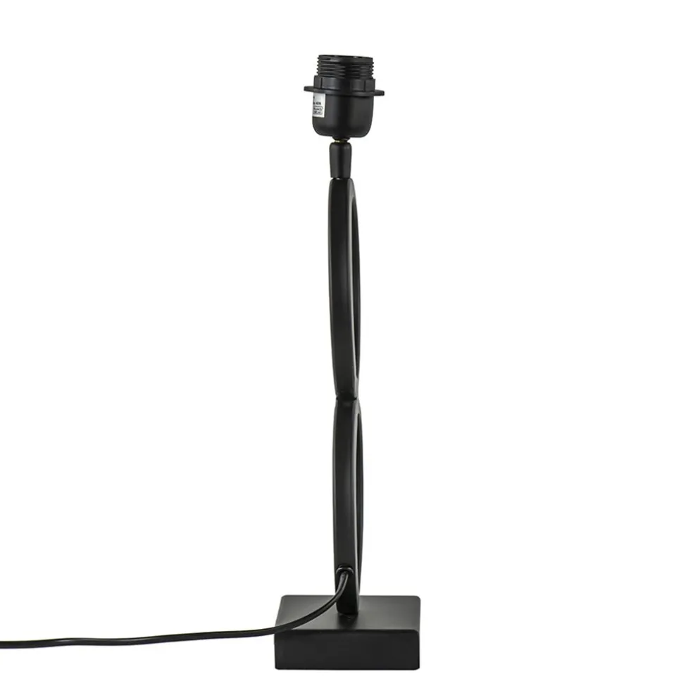 Cheap Straluma Lampvoet Stelios mat zwart exclusief kap