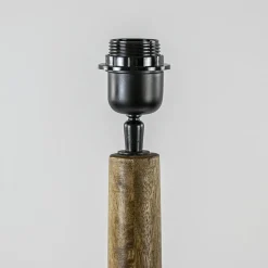 Online Straluma Lampvoet/vloerlamp Jovany wood oil brown