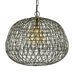 Discount Straluma Landelijke hanglamp Alwina antiek brons L&L