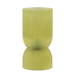 Flash Sale Straluma Landelijke Light and Living tafellamp olijfgroen op batterijen Phoebe