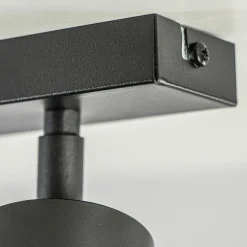 Discount Straluma Langwerpige GU10 5-lichts opbouwspot mat zwart