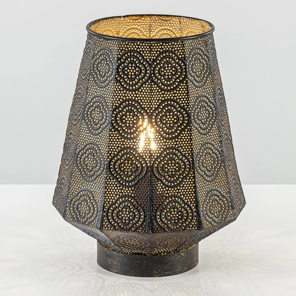 Clearance Straluma Lantaarn tafellamp donker bruin oriental
