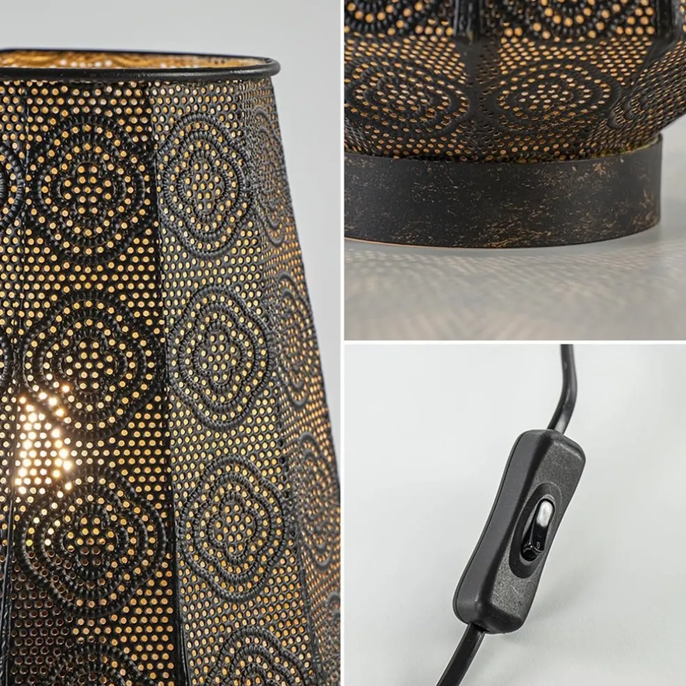 Clearance Straluma Lantaarn tafellamp donker bruin oriental