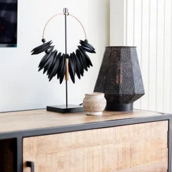 Clearance Straluma Lantaarn tafellamp donker bruin oriental