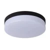 Fashion Straluma LED badkamerplafondlamp zwart met bewegingssensor