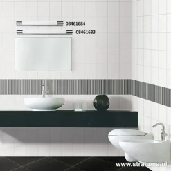 Clearance Straluma LED badkamer-wandlamp met stopcontact