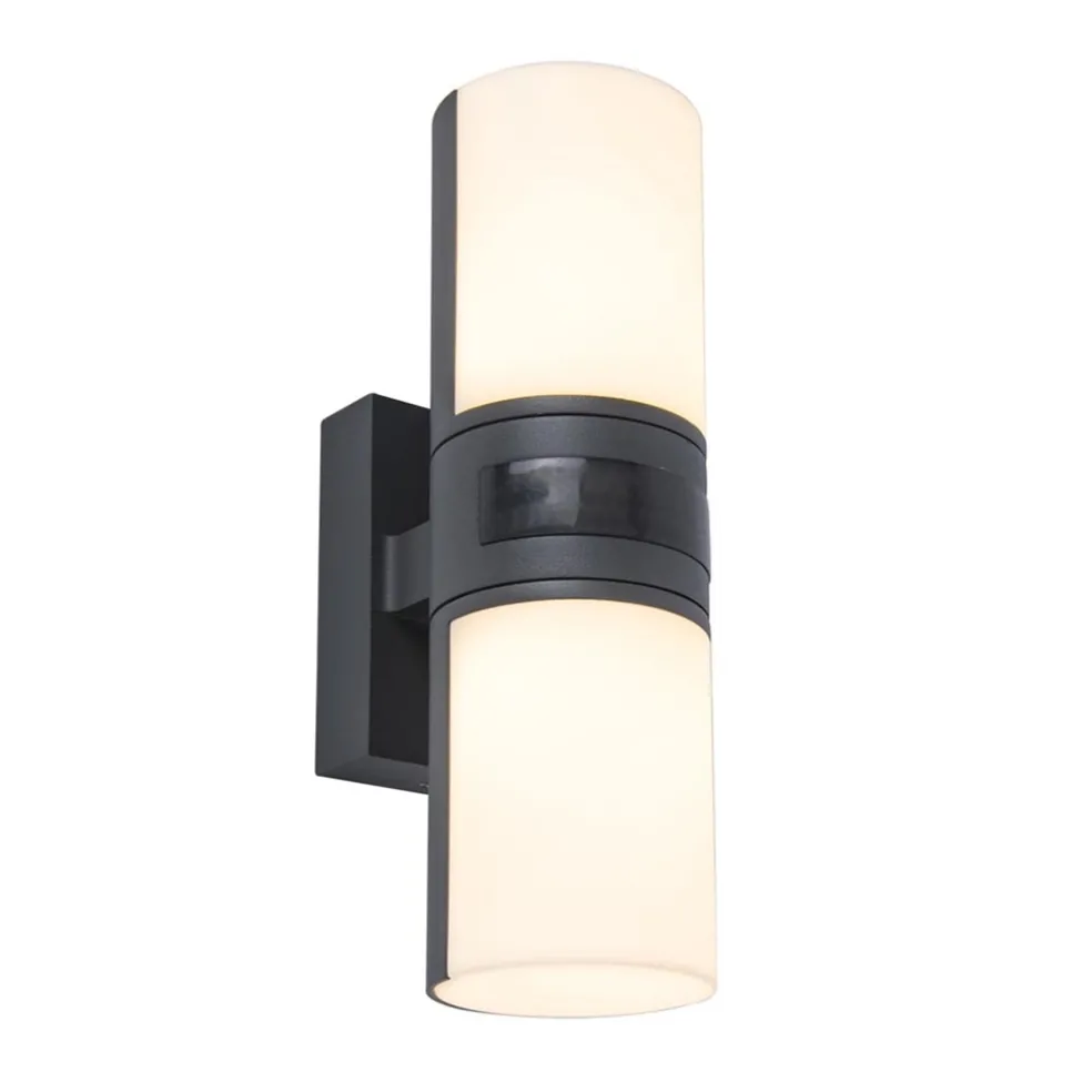 Clearance Straluma LED buitenlamp cilinder draaibaar inclusief bewegingssensor