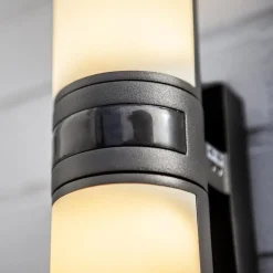 Clearance Straluma LED buitenlamp cilinder draaibaar inclusief bewegingssensor
