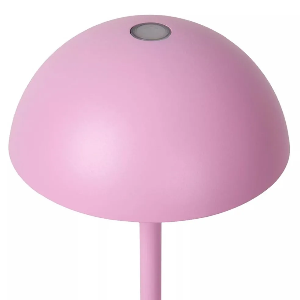 Fashion Straluma LED buitenlamp op batterij roze IP54