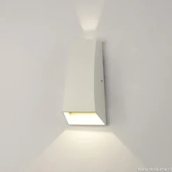 Store Straluma LED buitenlamp up+down wit aluminium IP54