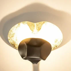 Online Straluma LED design wand/plafondlamp brons met goldleaf