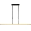 Flash Sale Straluma LED hanglamp aluminium mat zwart met mat goud dimbaar
