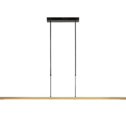 Flash Sale Straluma LED hanglamp aluminium mat zwart met mat goud dimbaar