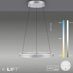 Hot Straluma LED hanglamp aluminium met E-Lift functie