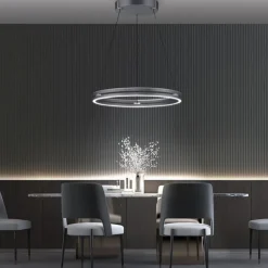 Online Straluma LED hanglamp grijs met E-Lift functie