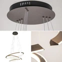 Best Sale Straluma LED hanglamp ringen mat zwart