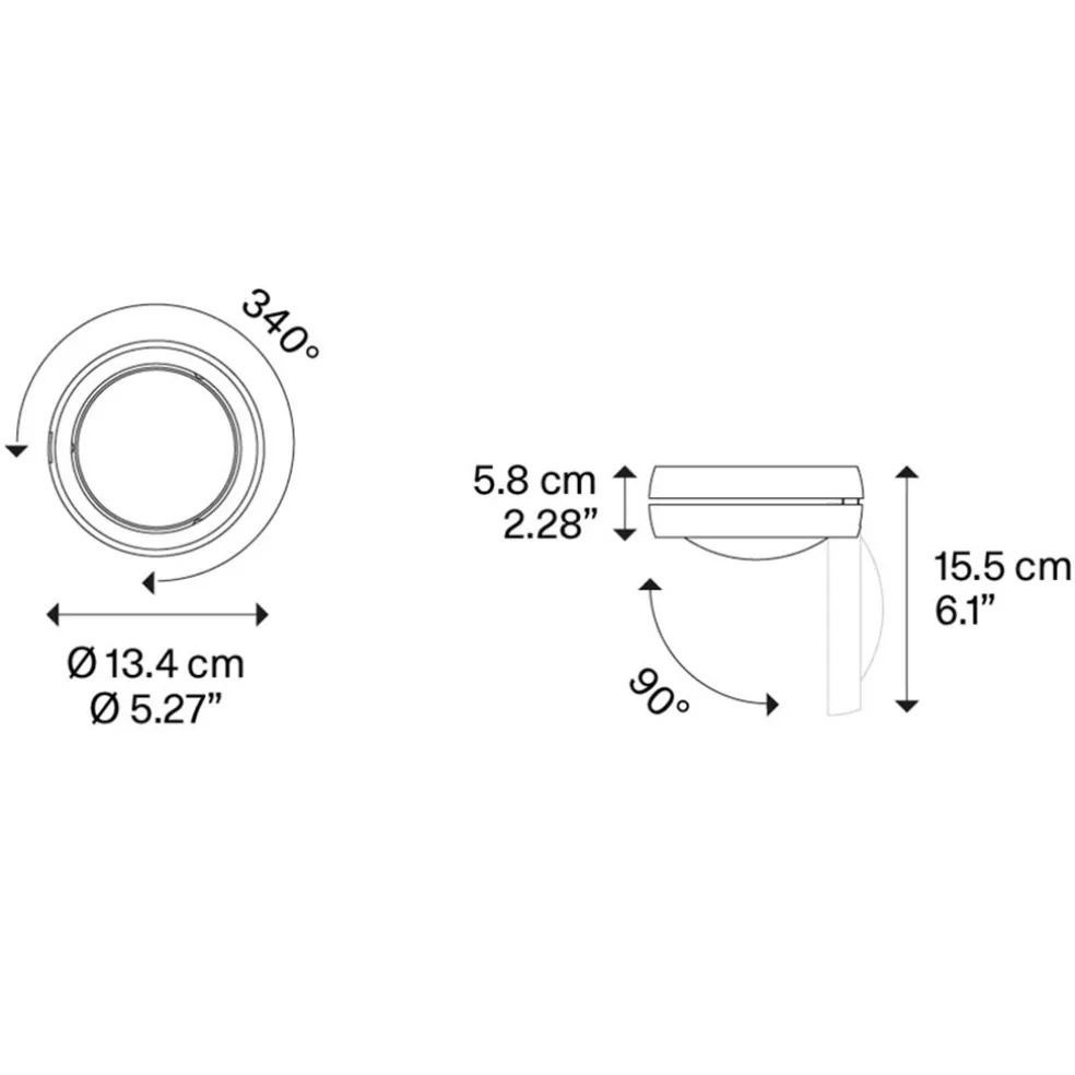 Discount Straluma LED plafondspot Nautilus chroom verstelbaar