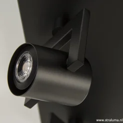 Clearance Straluma LED plafondspot vierkant mat zwart