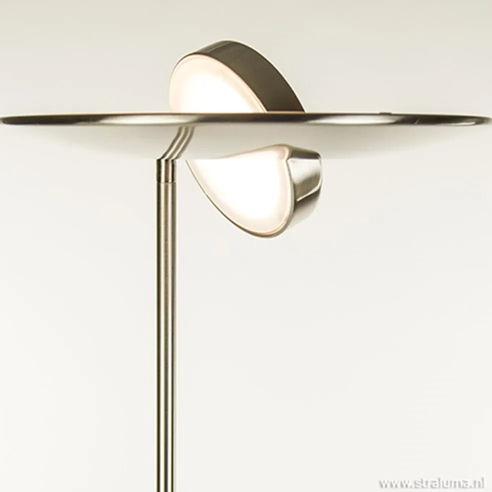 Sale Straluma LED staande lamp-uplighter staal-dimbaar