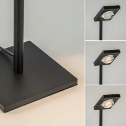 Fashion Straluma LED Tafellamp lens zwart verstelbaar