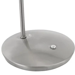 Fashion Straluma LED tafellamp staal met wit glas inclusief dimmer