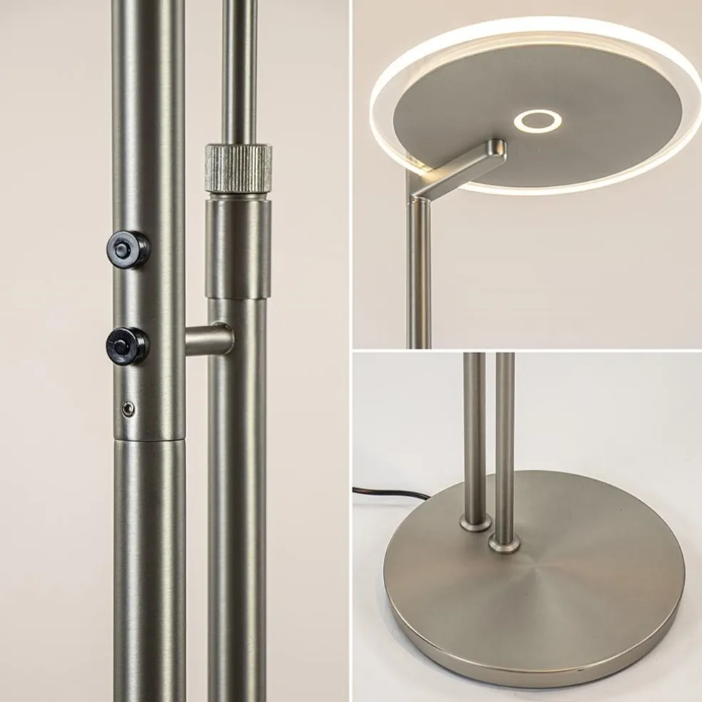 Flash Sale Straluma LED vloerlamp staal met uplighter en helder glas