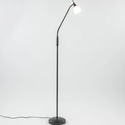 Clearance Straluma LED vloer/leeslamp Touchy verstelbaar zwart