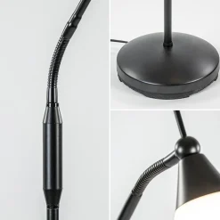 Clearance Straluma LED vloer/leeslamp Touchy verstelbaar zwart