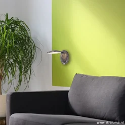 Fashion Straluma LED wandlamp staal met dimmer
