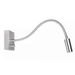 Discount Straluma LED wandlamp/bedlamp flexibel staal