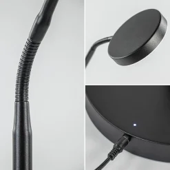 Store Straluma Leeslamp Comfort Portable zwart oplaadbaar