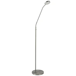 Outlet Straluma Leeslamp Denia Flex nikkel dim-to-warm