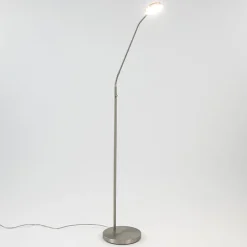 Outlet Straluma Leeslamp Denia Flex nikkel dim-to-warm