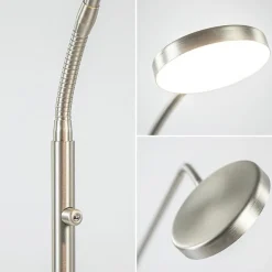 Outlet Straluma Leeslamp Denia Flex nikkel dim-to-warm