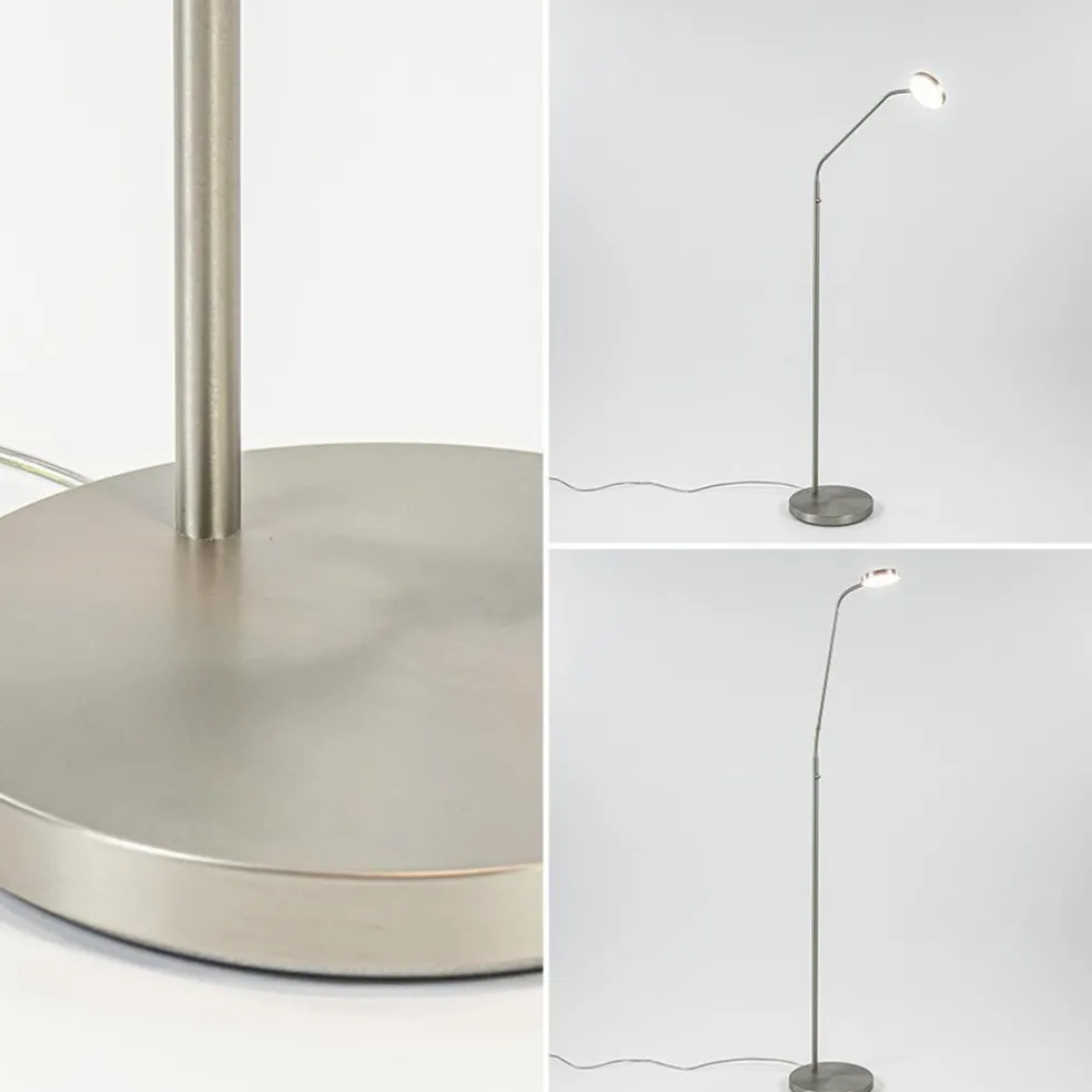 Outlet Straluma Leeslamp Denia Flex nikkel dim-to-warm