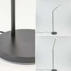 New Straluma Leeslamp Denia Flex zwart dim-to-warm